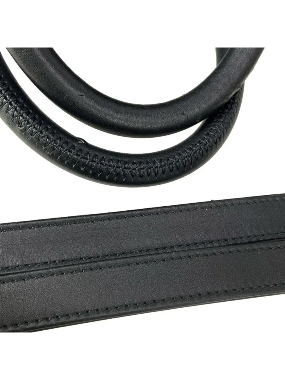 Chanel Shoulder Bag Quilted Black Matte Togo Chain 2-Way